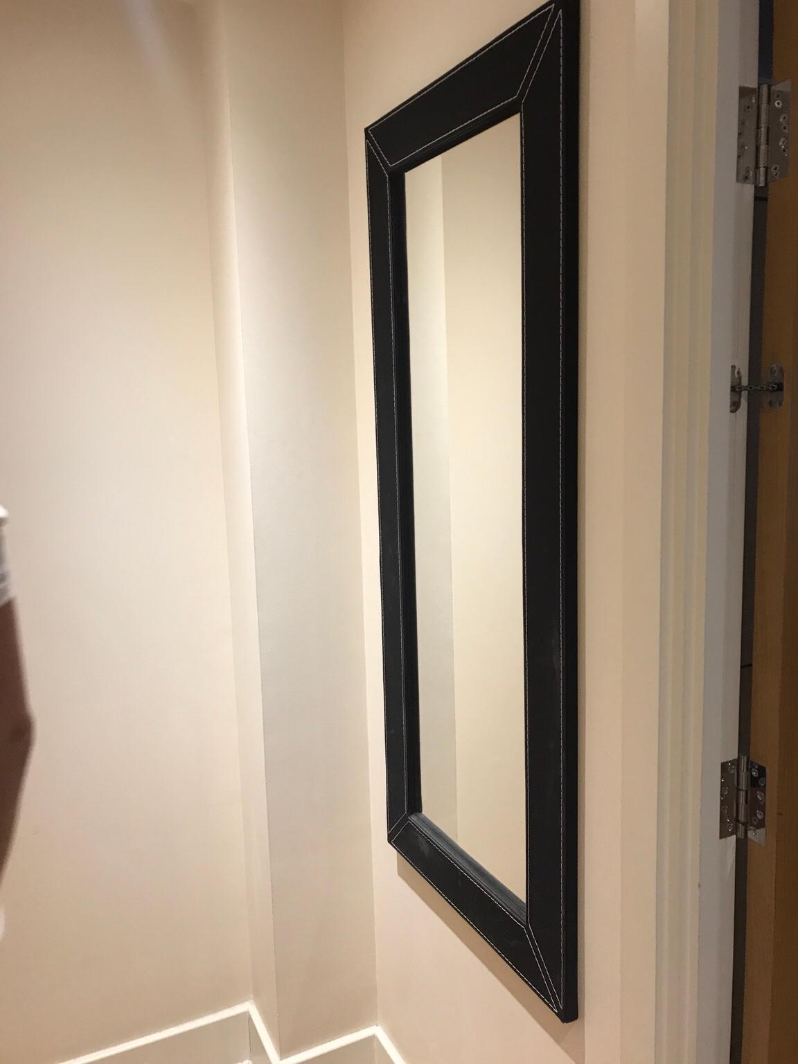 Ikea Jondal mirror full length in SW7 Chelsea for £10.00 for sale