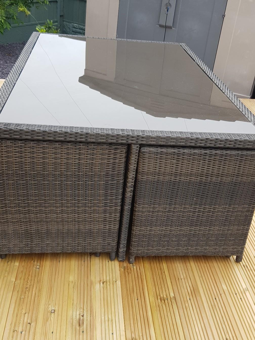 LUXURY RATTAN GARDEN FURNITURE SET in SK23 Peak für 300,00 £ zum