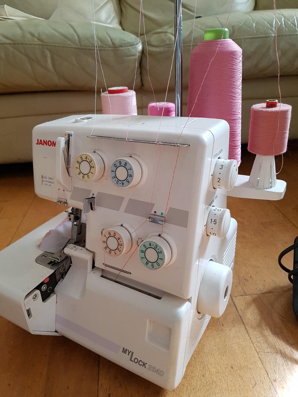 Janome MyLock 204D Overlock Machine in NW11 for £110.00 for sale