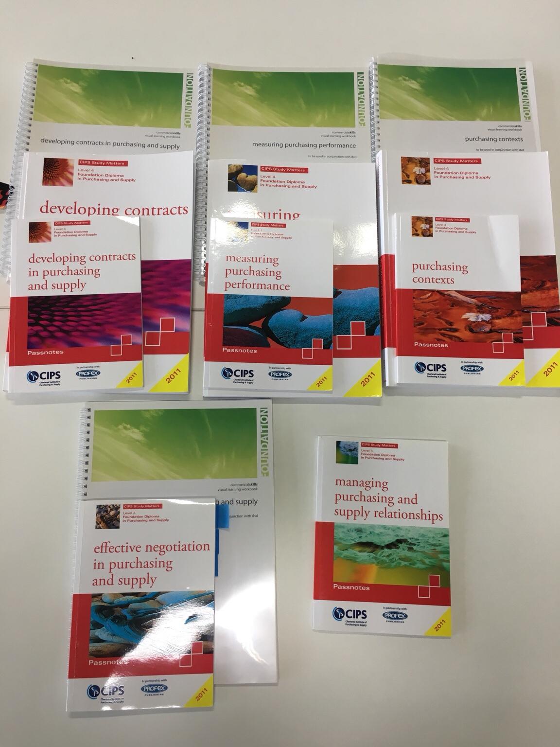 CIPS Level 4 Foundation Diploma Text Books in W4 London for free for