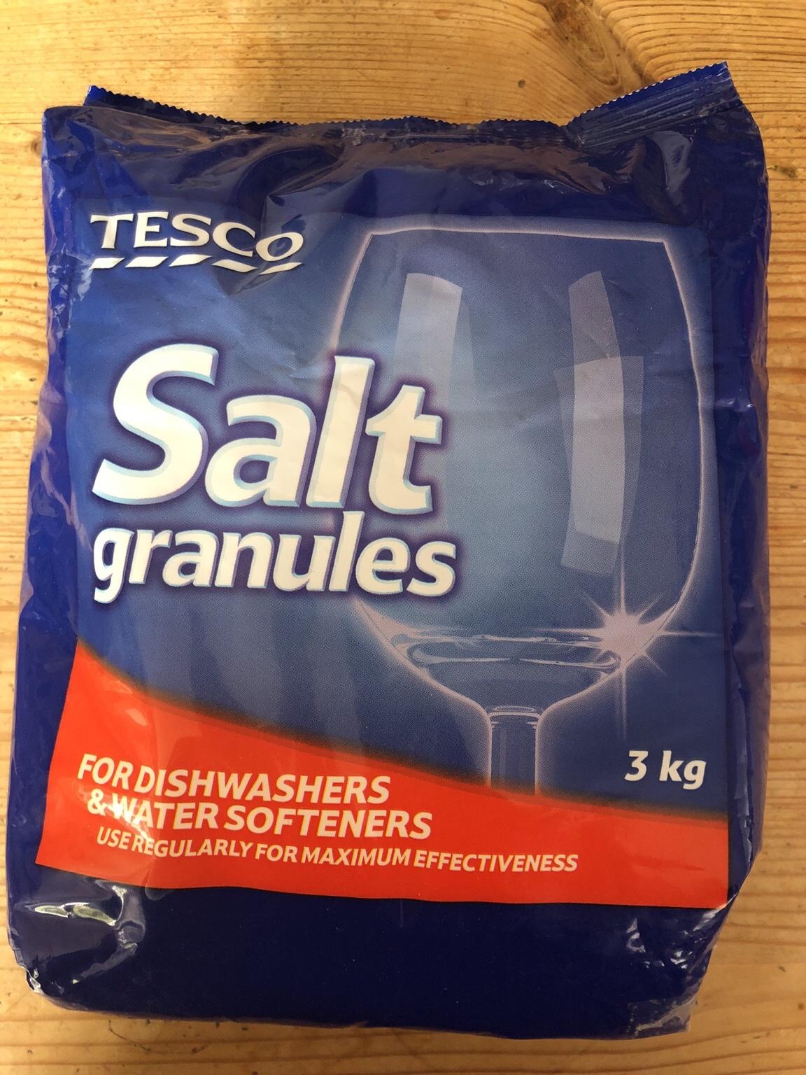 Dishwasher salt granules 3 kg in CO16 Tendring für gratis zum Verkauf