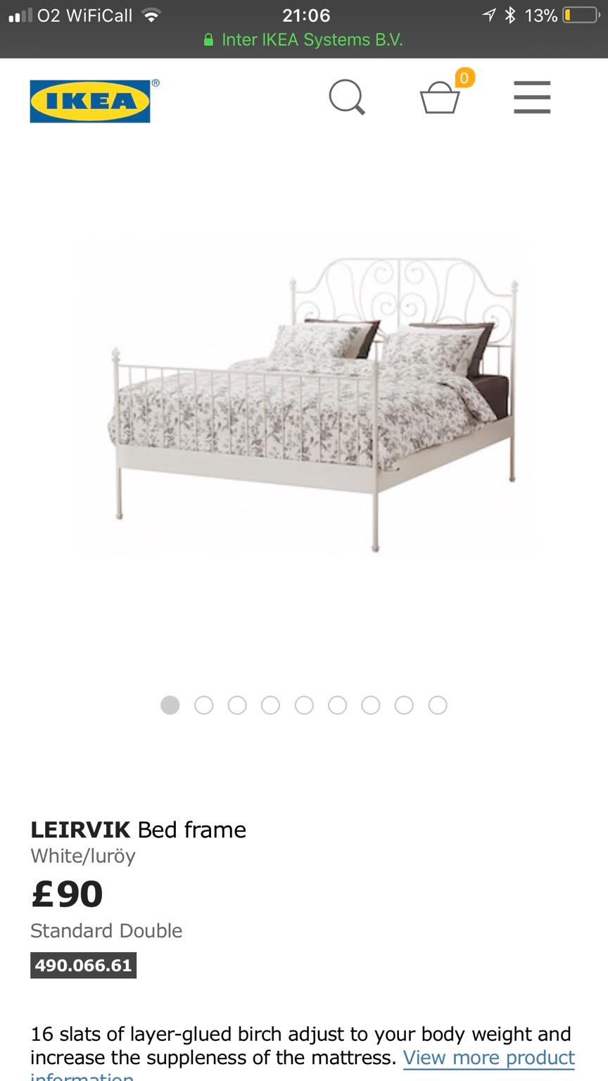 Ikea bed frame in B31 Birmingham für 40,00 £ zum Verkauf Shpock DE