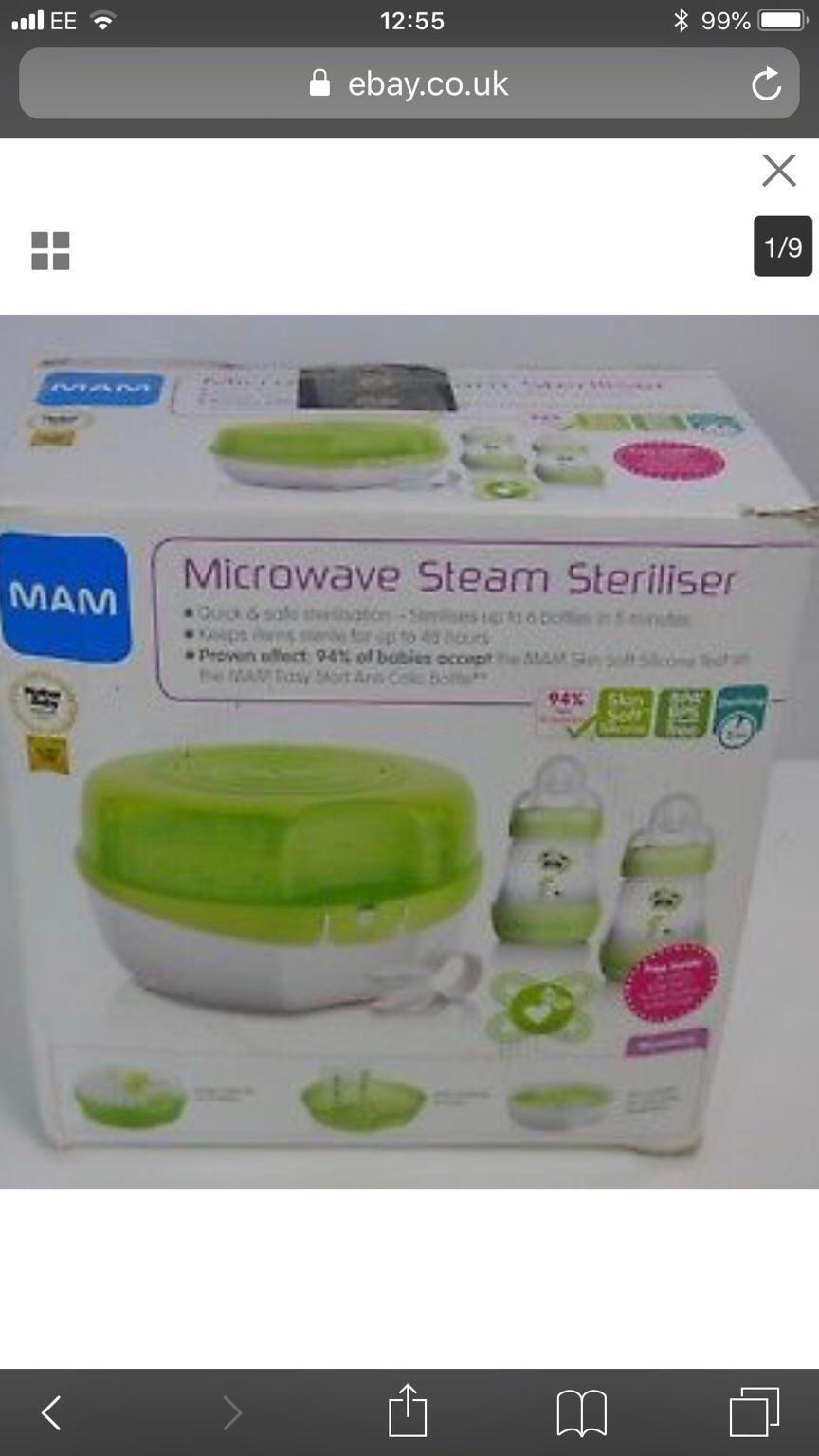 Mam microwave and cold water steriliser in Chorley für 5,00 £ zum