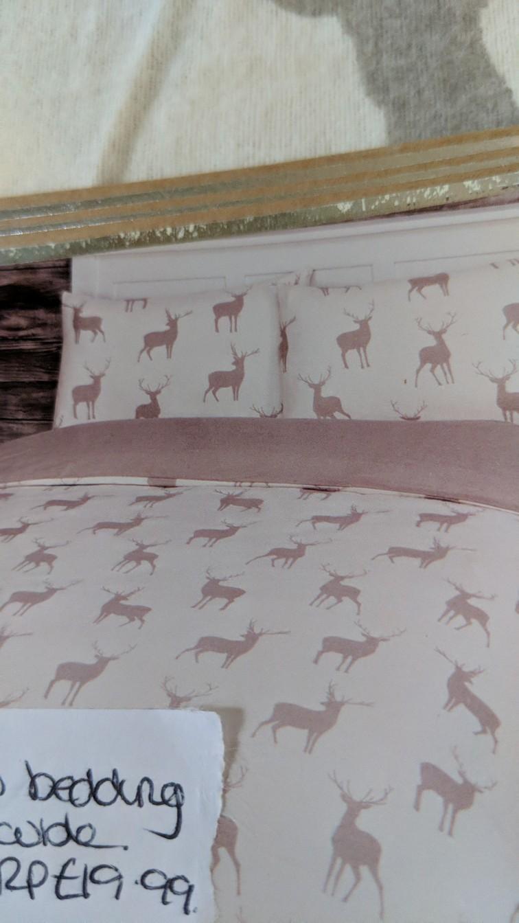 bn christmas bedding double brushed cotton in WA1 Warrington for £7.00