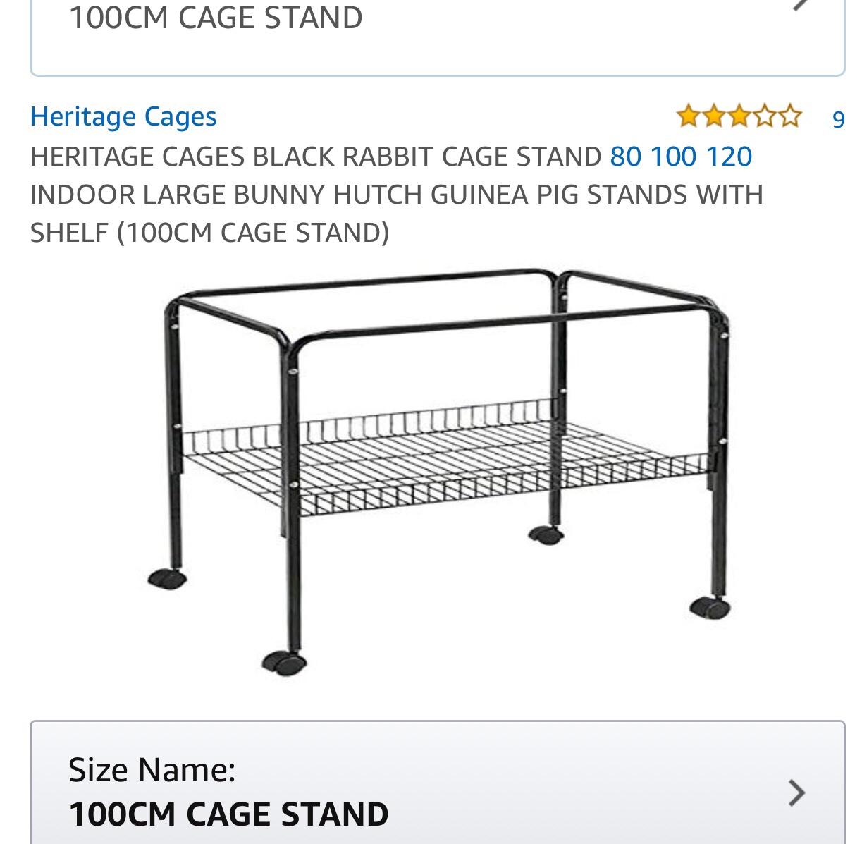 Rabbit cage stand in WS3 Walsall for £15.00 for sale Shpock
