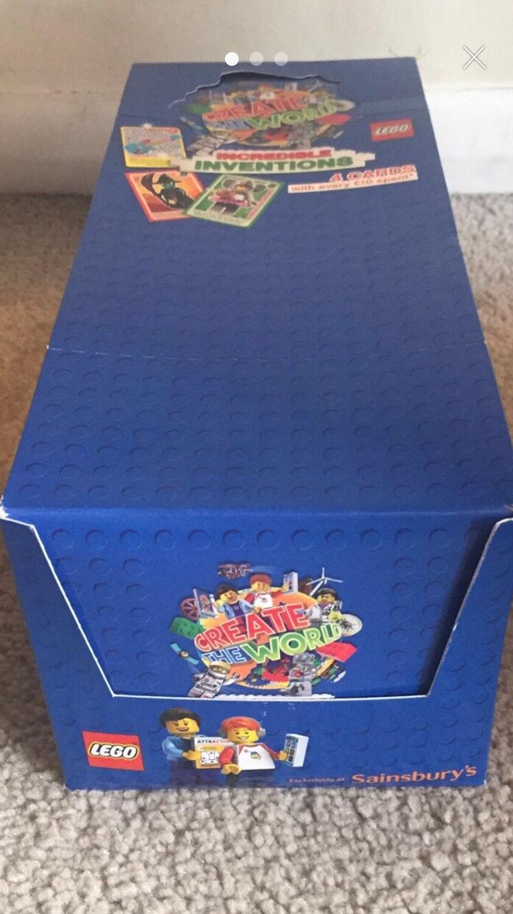 Sainsbury’s 2018 lego cards full boxes in S1 Sheffield für 10,00 £ zum
