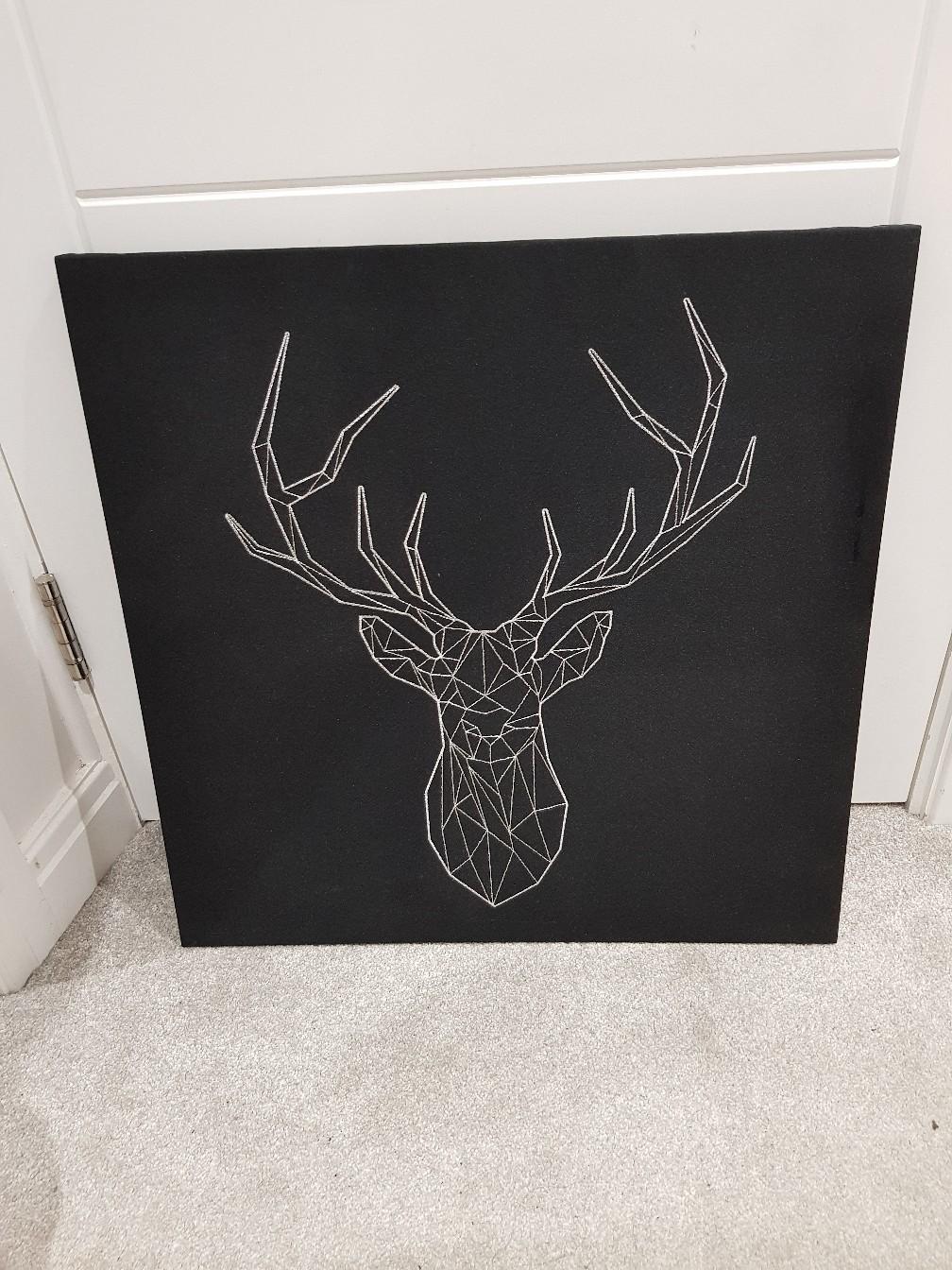 Ikea deer / stag artwork from IKEA in London for £8.00 for sale Shpock