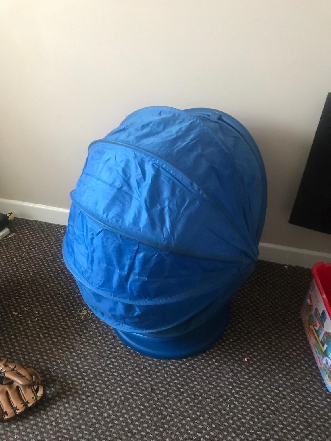 IKEA blue egg chair with cover and cushions in Havant for £12.00 for