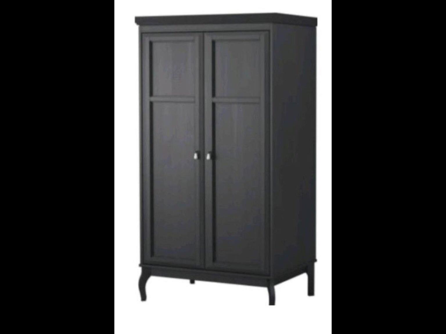 Ikea Edland Kleiderschrank dunkelgrau in 63755 Alzenau for €70.00 for sale Shpock