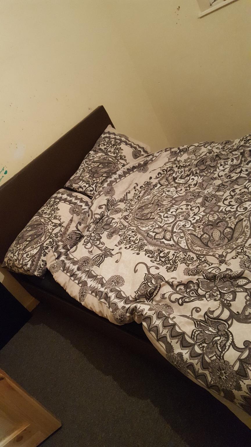 leather double bed in B98 Redditch for £20.00 for sale Shpock