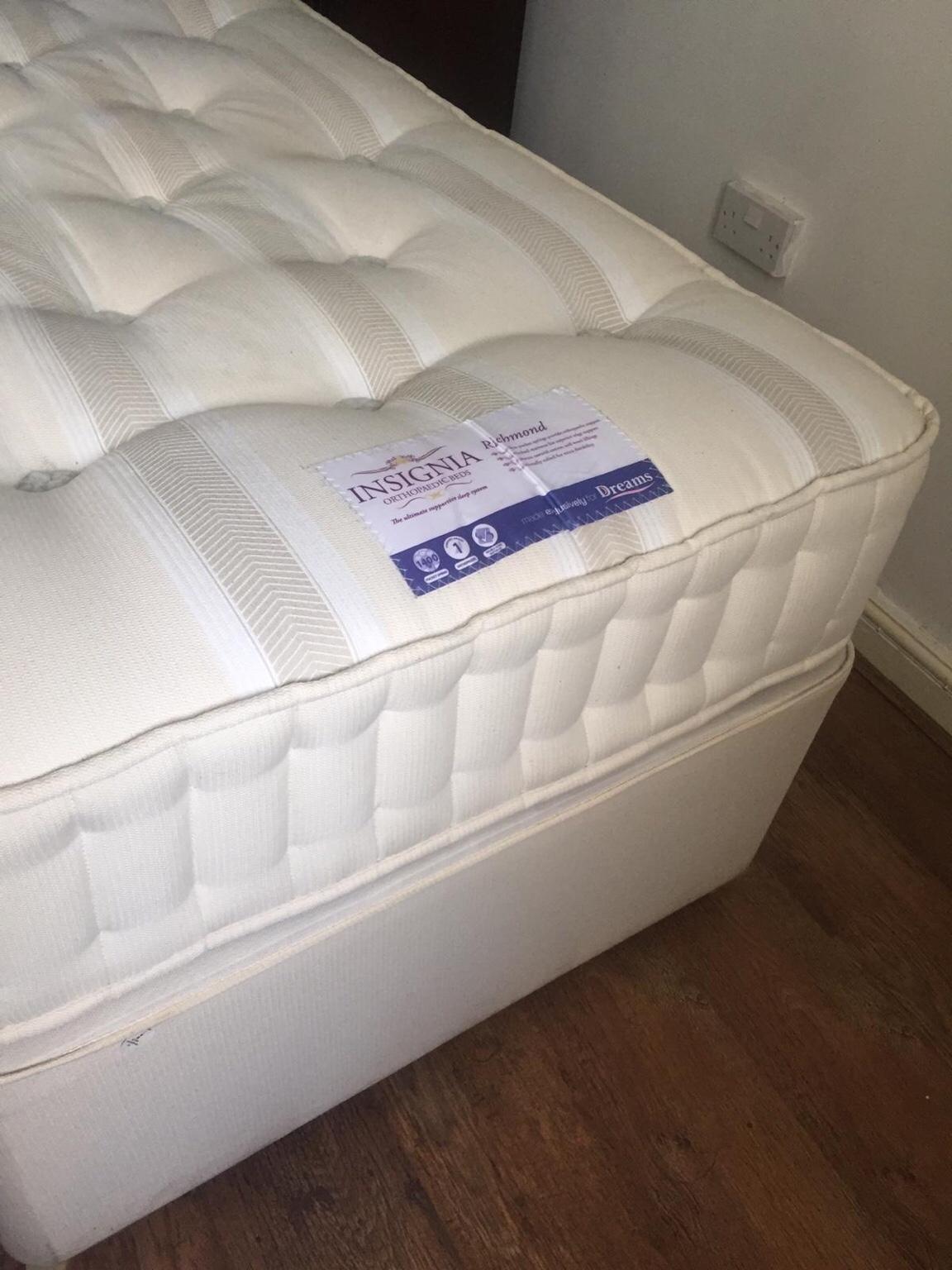 Dreams insignia richmond mattress and divan in Wolverhampton for £165.