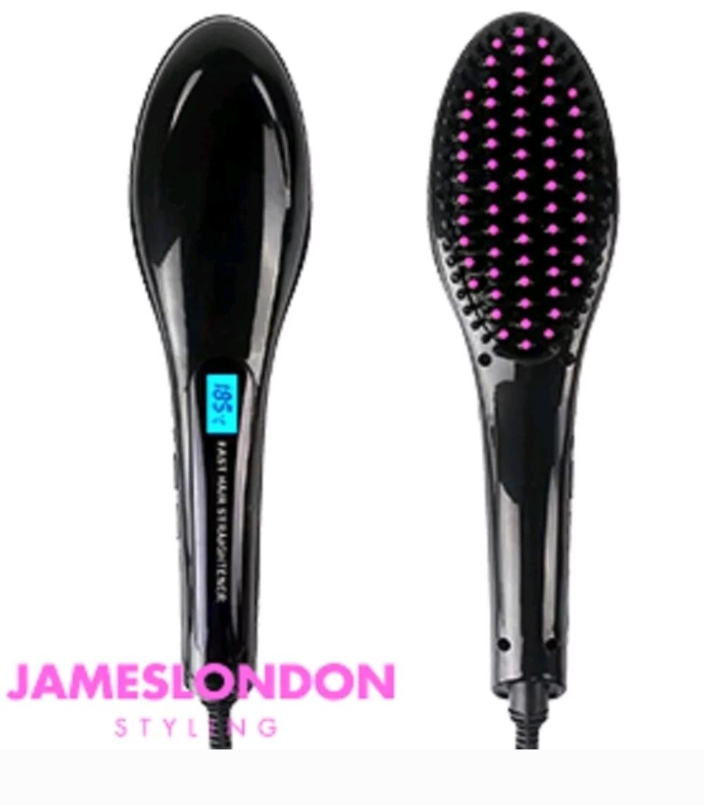 james london ceramic straightening hair brush in ST4Trent für 8,00