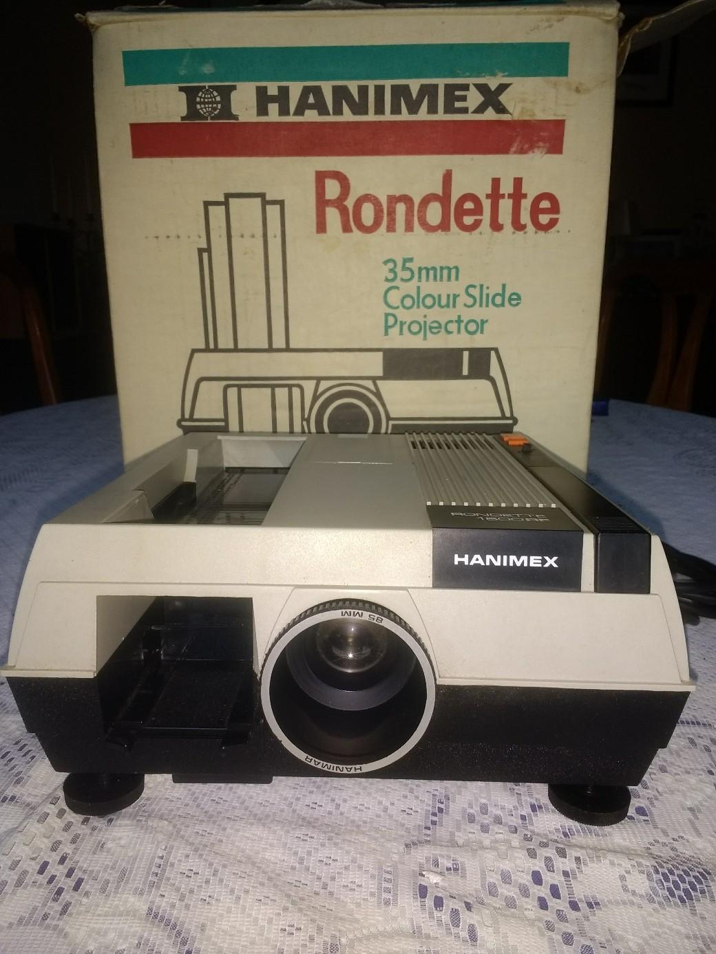 Hanimex Rondette 35mm colour slide projector in RG42 Winkfield for £25.00 for sale Shpock