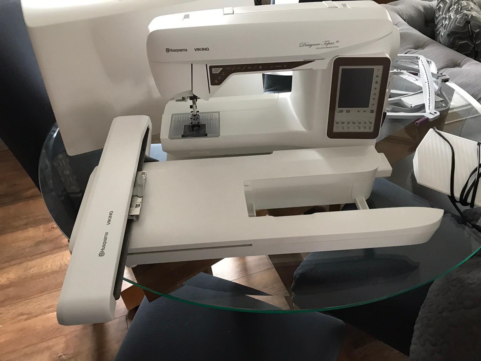 Husqvarna topaz 40 embroidery/sewing machine in Donnington and Muxton