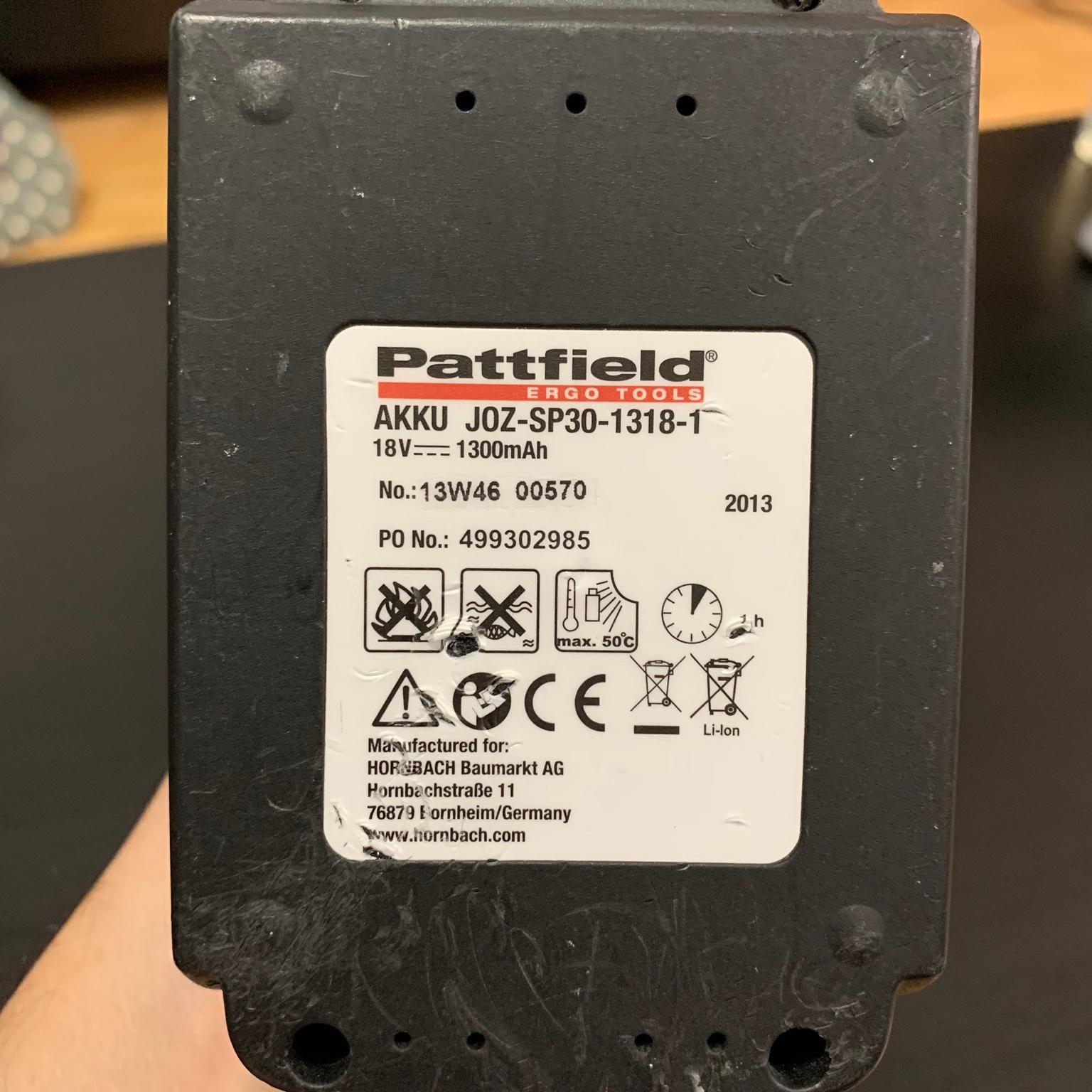 Pattfield Akkuschrauber in 6800 Feldkirch für gratis zum Verkauf