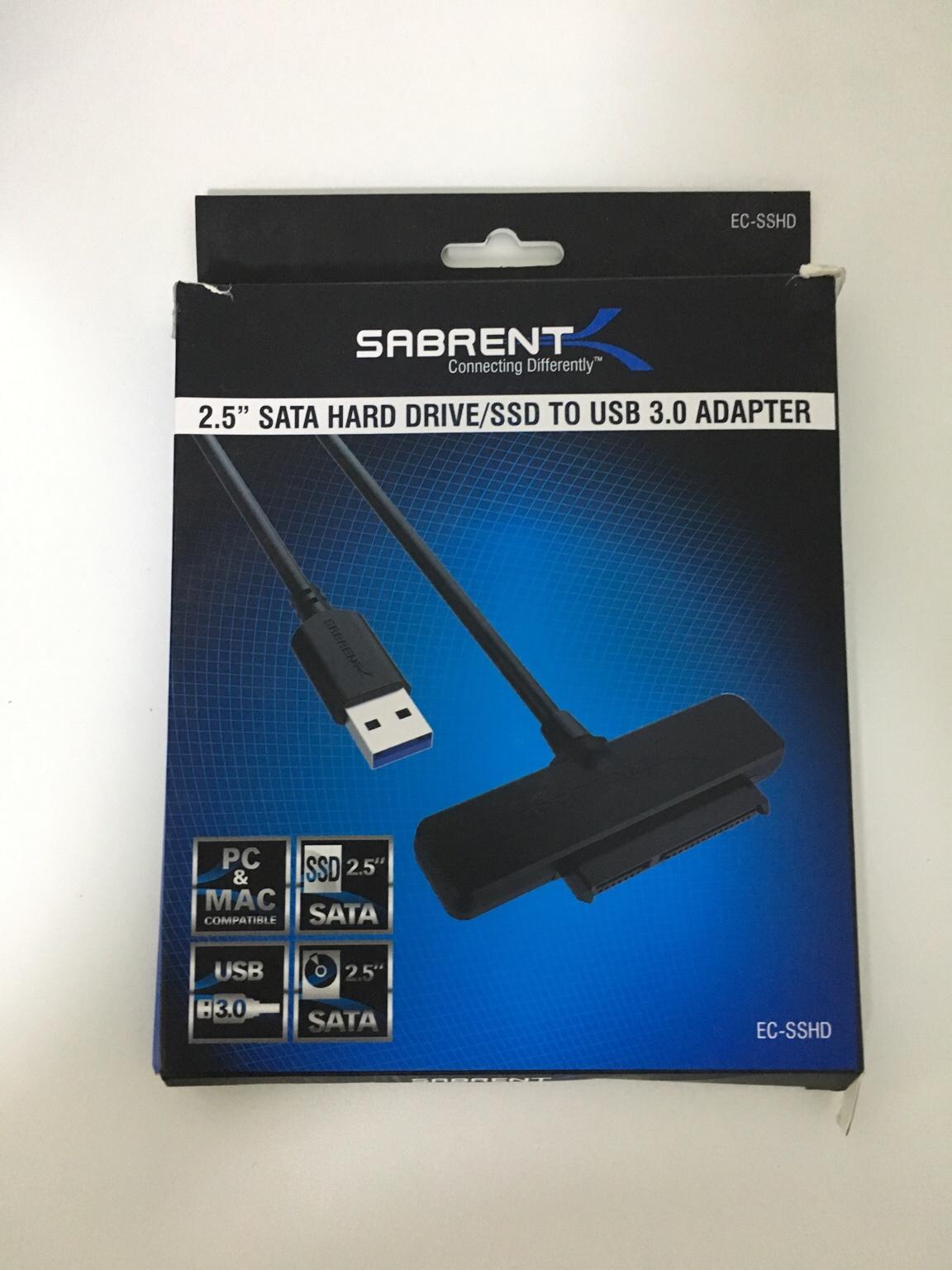 2,5“ SSD Lesegerät für USB 3.0 Windows/Mac in 50969 Köln for €15.00 for