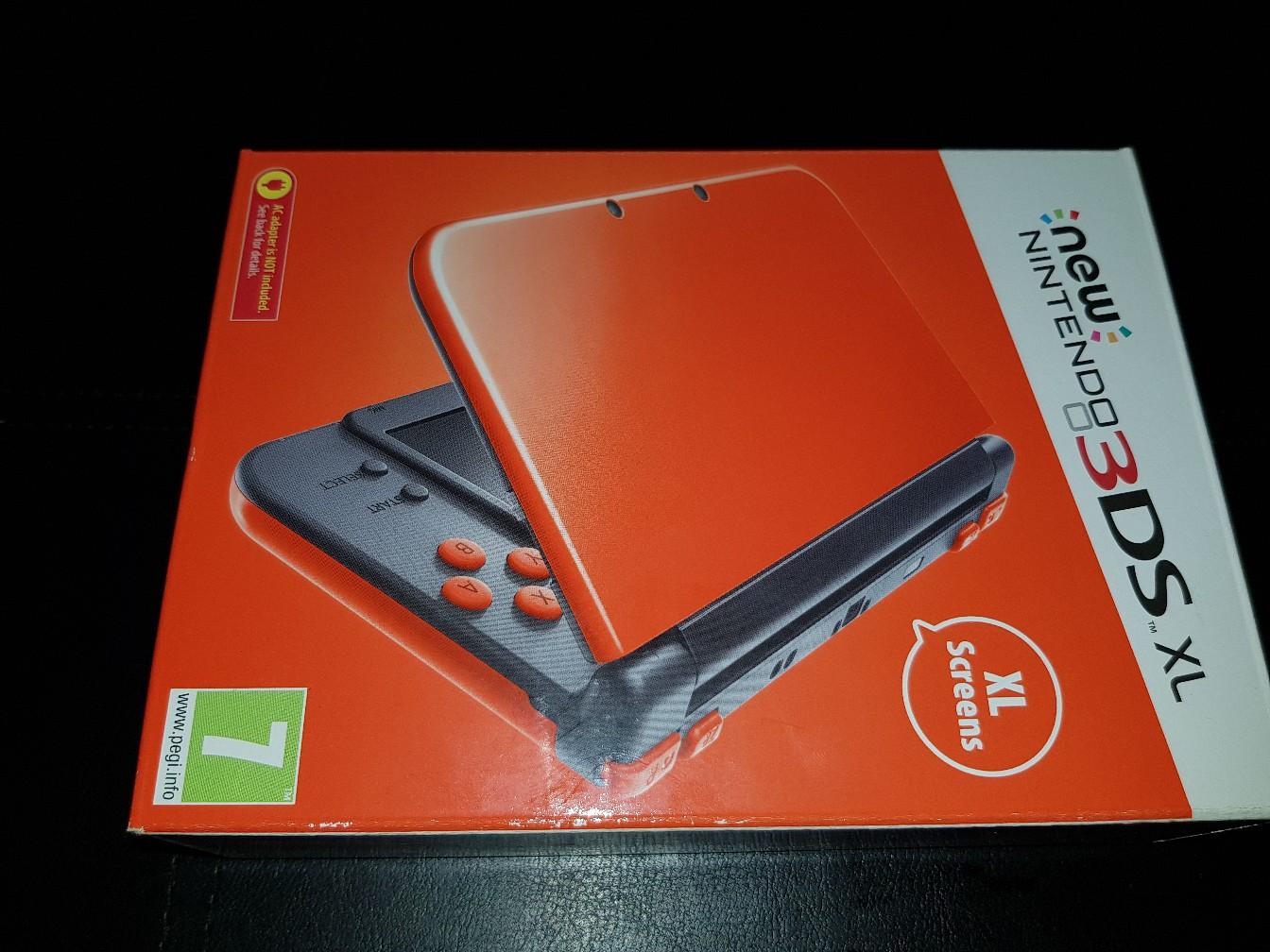New Nintendo 3DS XL Orange and Black Unboxed in SE26 London Borough of