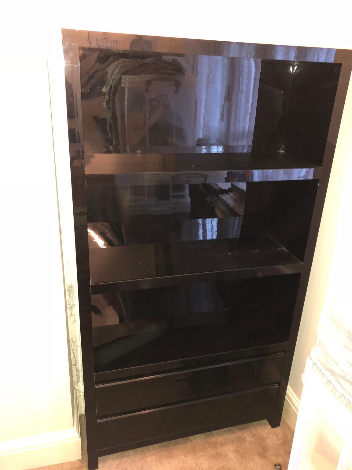 High Gloss Black Shelving Unit in B75 Birmingham für £ 25,00 zum