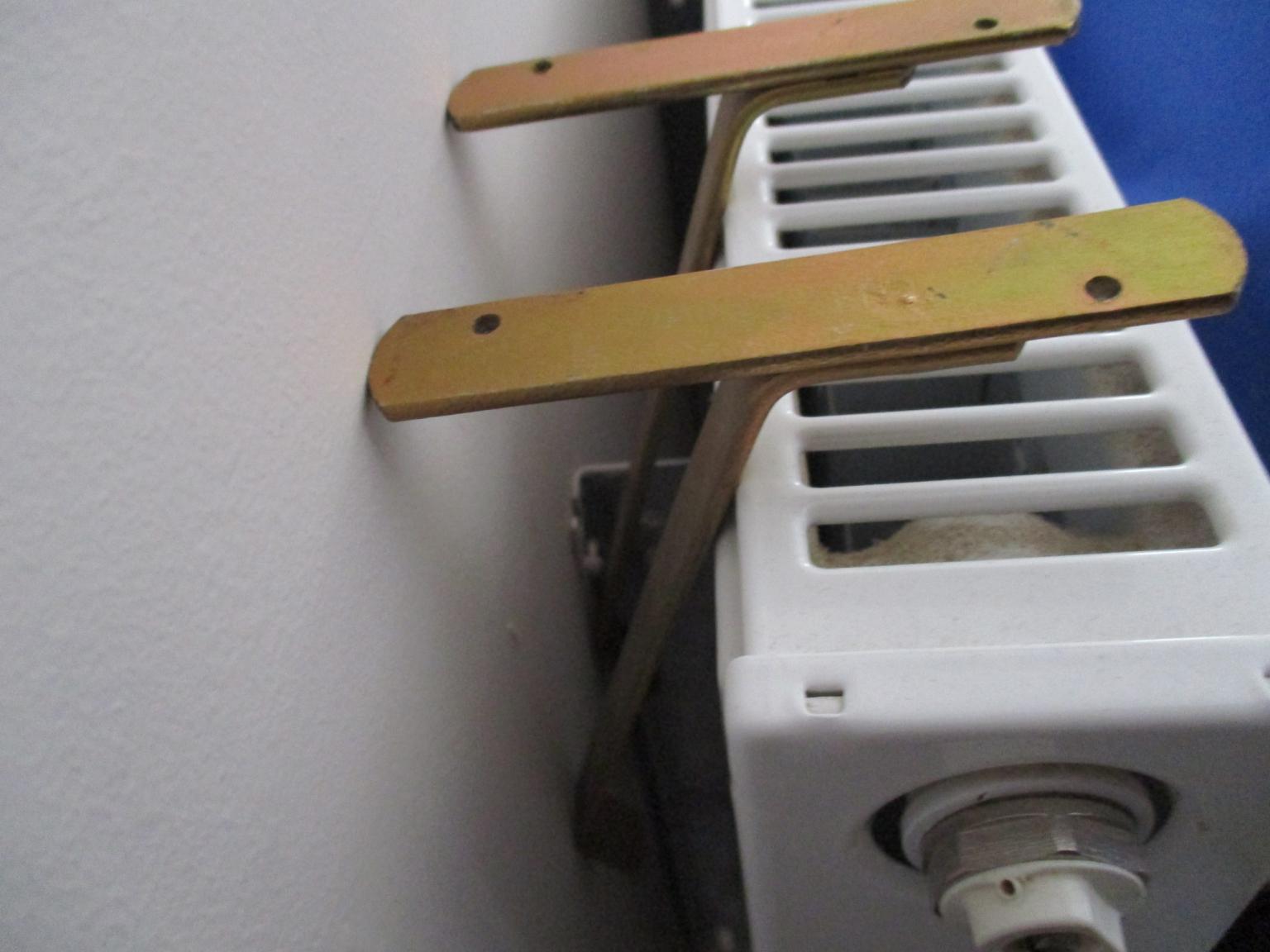 Radiator Shelf Brackets No Wall Drilling in WS3 Walsall for £4.00 for
