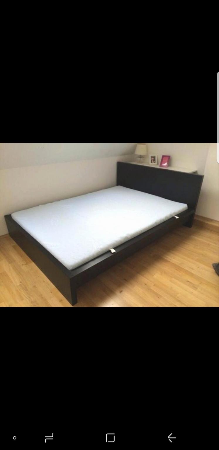 Ikea Malm Bett inkl. Kopfteil ausziehbar in 28217 Bremen für 30,00