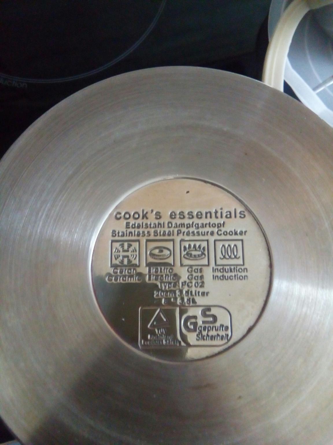Cooks Essentials Dampfgartopf Edelstahl 3,5l in 75015 Bretten für 45,00