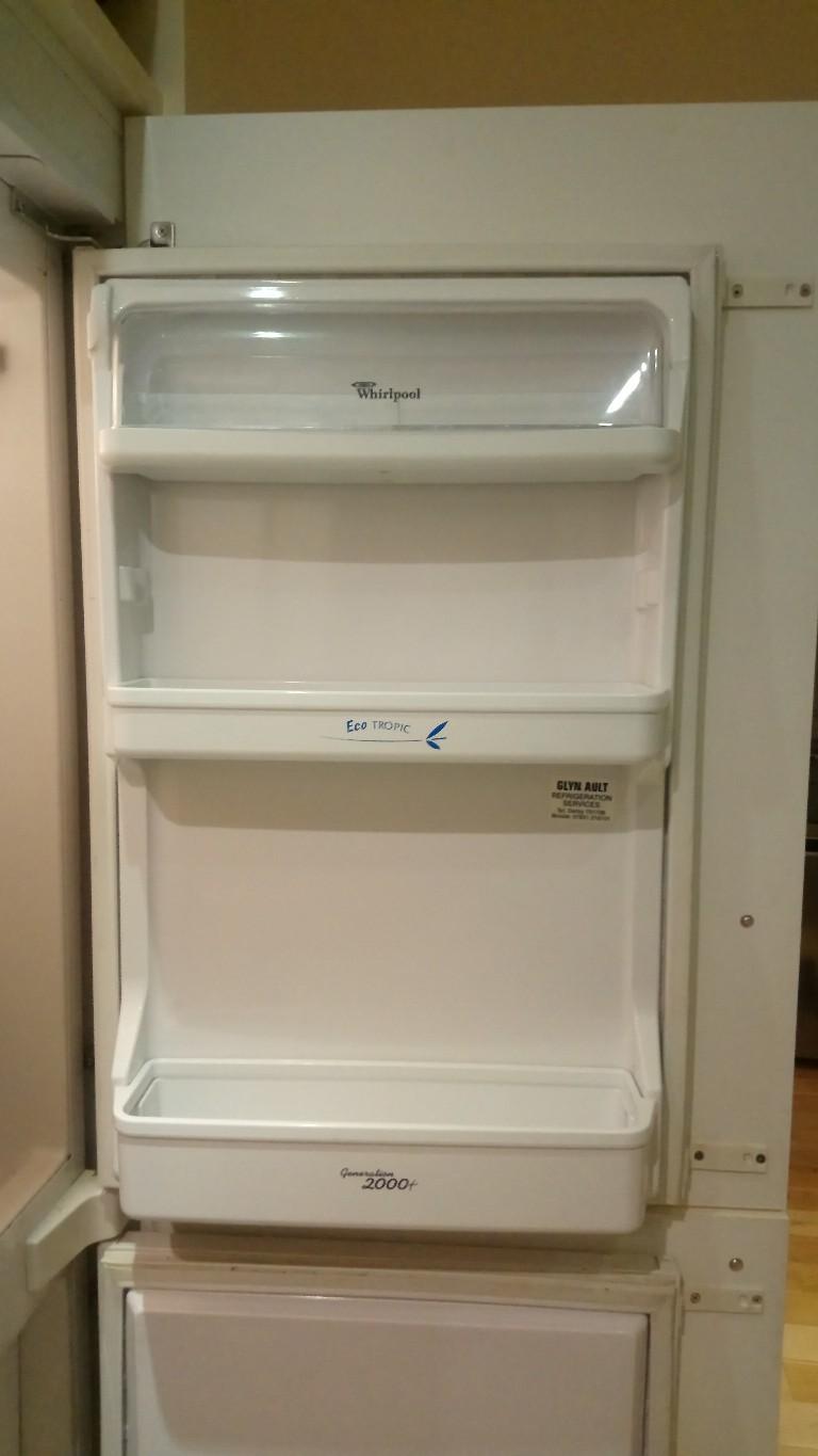 whirlpool integrated fridge freezer in DE24 Derby for free for sale