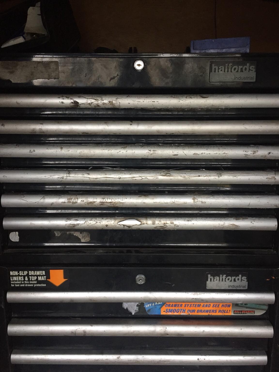 Halfords advance top and bottom tool box in B45 Birmingham for £150.00