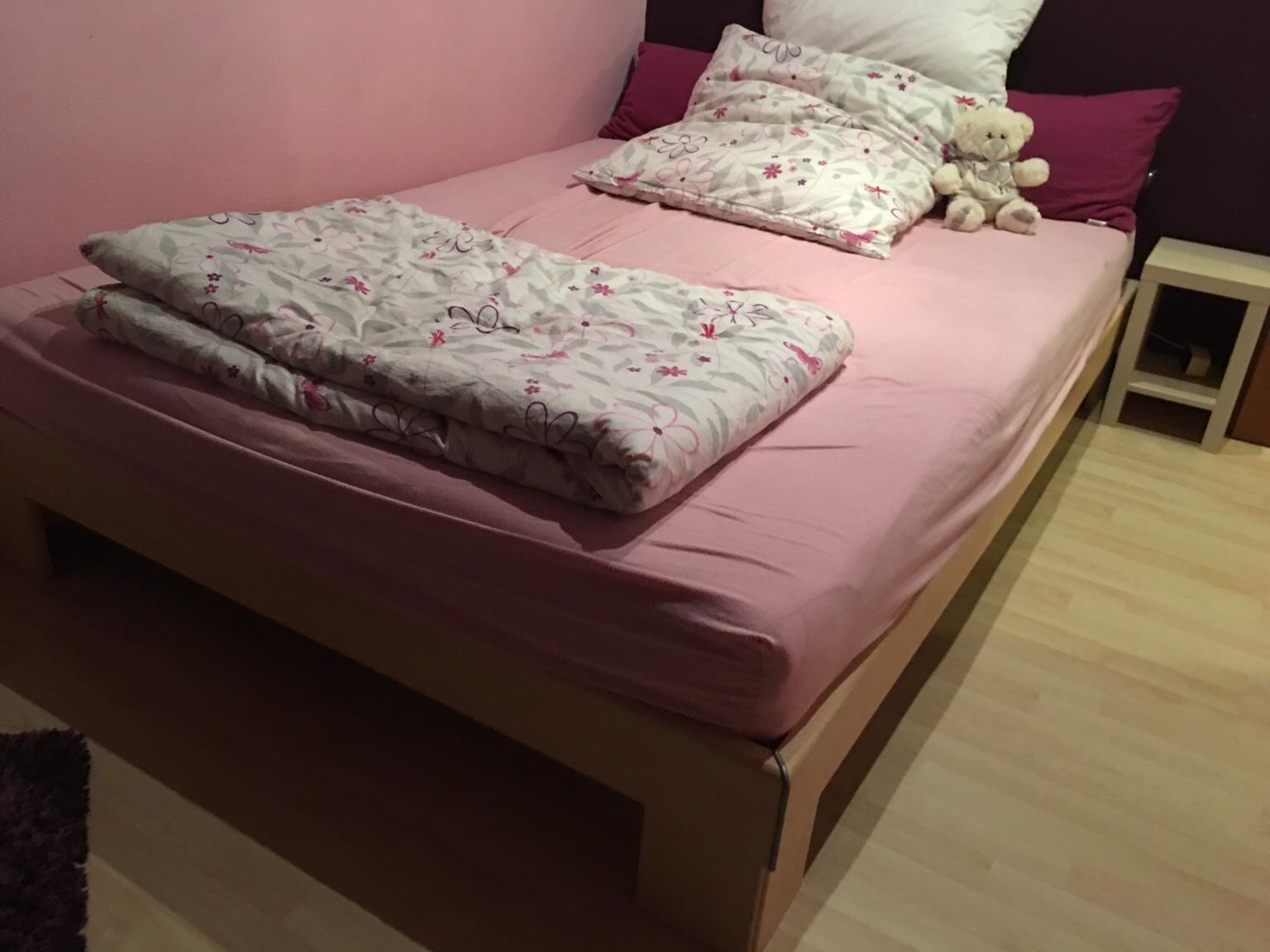 Bett + Matratze 140 x 200 in 67141 Neuhofen for €50.00 for sale Shpock