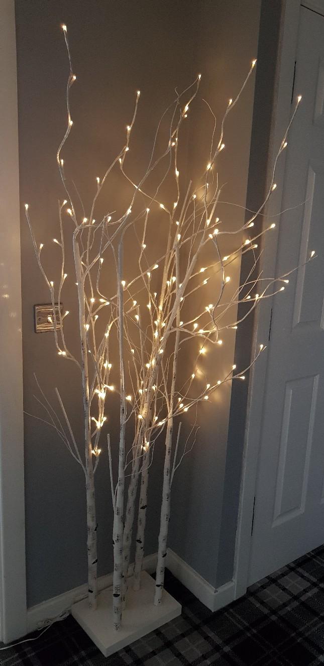 John Lewis Birch Cluster 6ft prelit trees in L9 Liverpool for £25.00