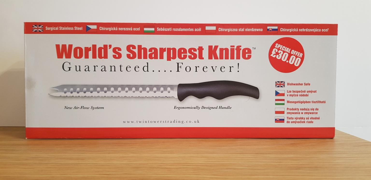 World's Sharpest Knife Set in SL2 Britwell for £18.00 for sale Shpock
