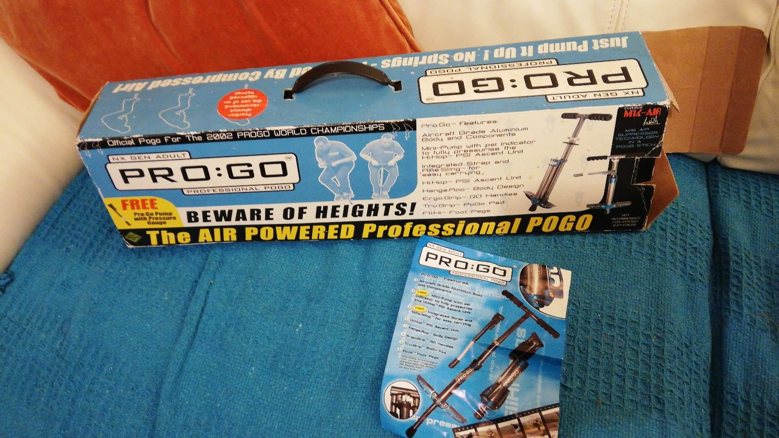 ProGo Proffessional M16Air Pogo Stick in CF83 Penyrheol für £ 7,00