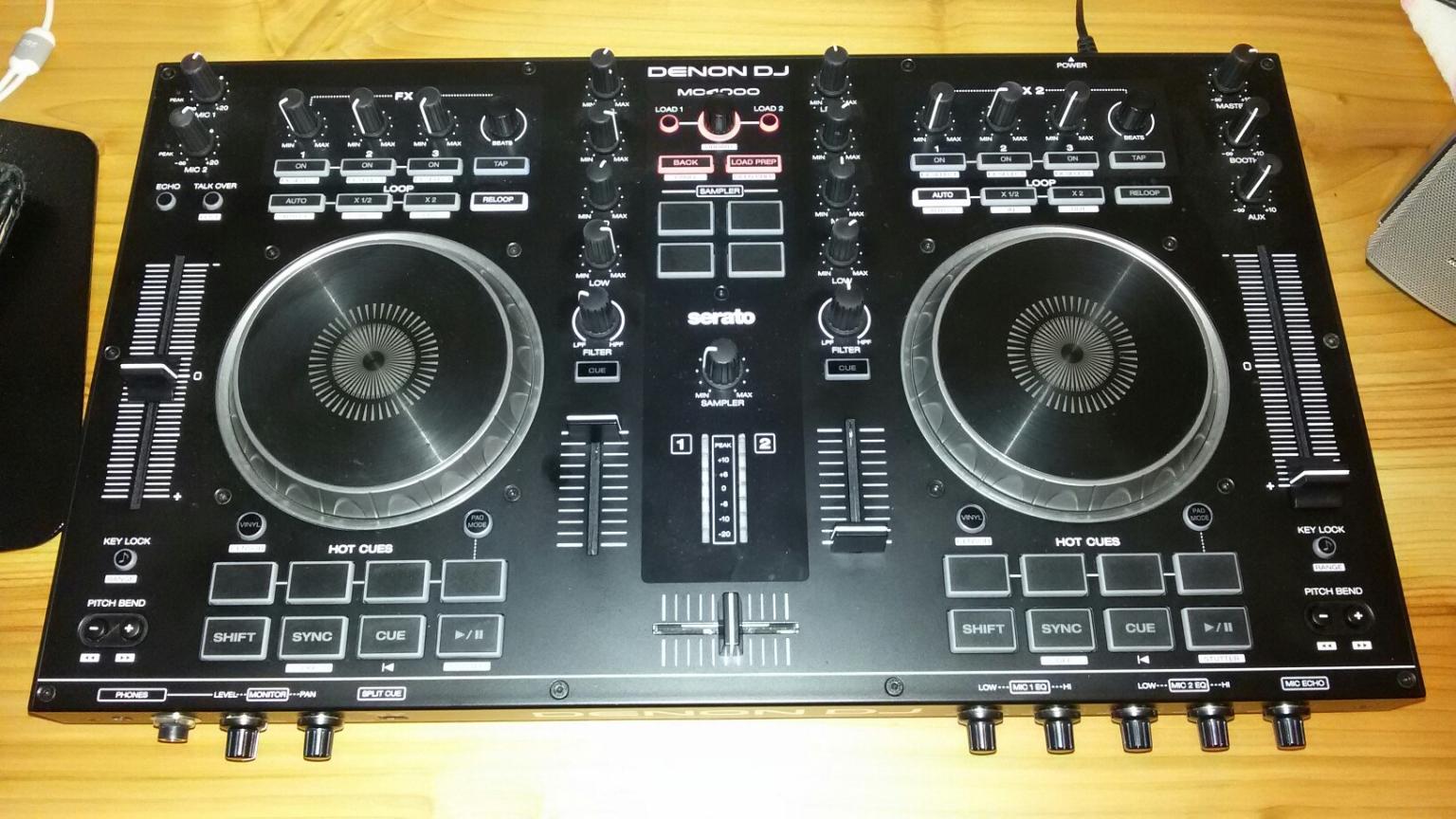 controller DJ DENON MC4000+Flight case+serato in 23879 Paderno d'Adda