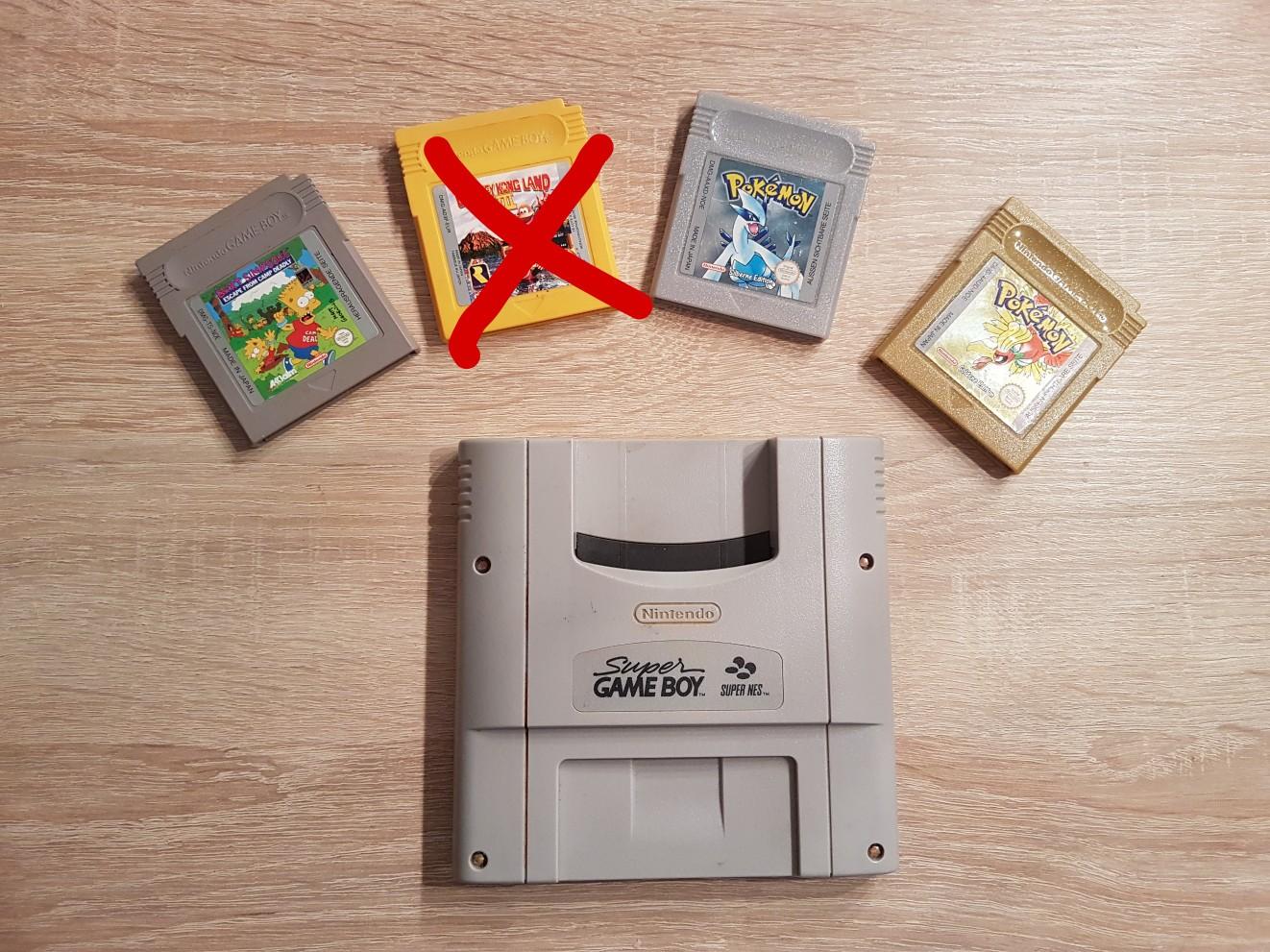Snes/Super Nintendo GameBoy Adapter + Spiele in 76344 Eggenstein