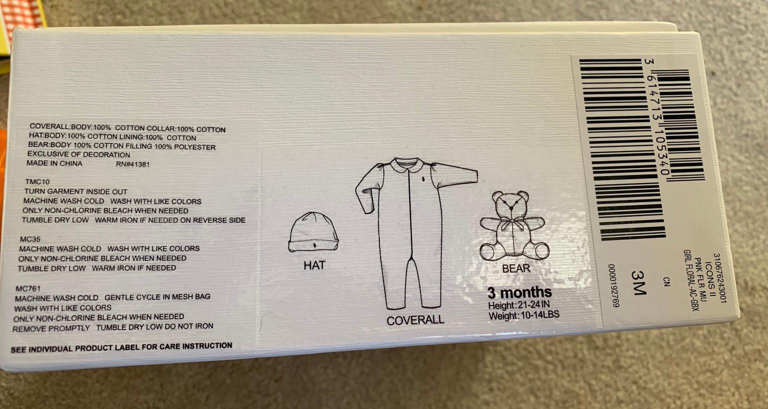 Ralph Lauren Baby Gift Set Box New in SW4 London for £25.00 for sale