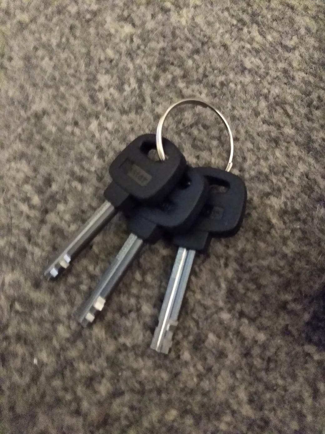 Bike D lock - master lock - 3 keys in WS10 Walsall for £10.00 for sale