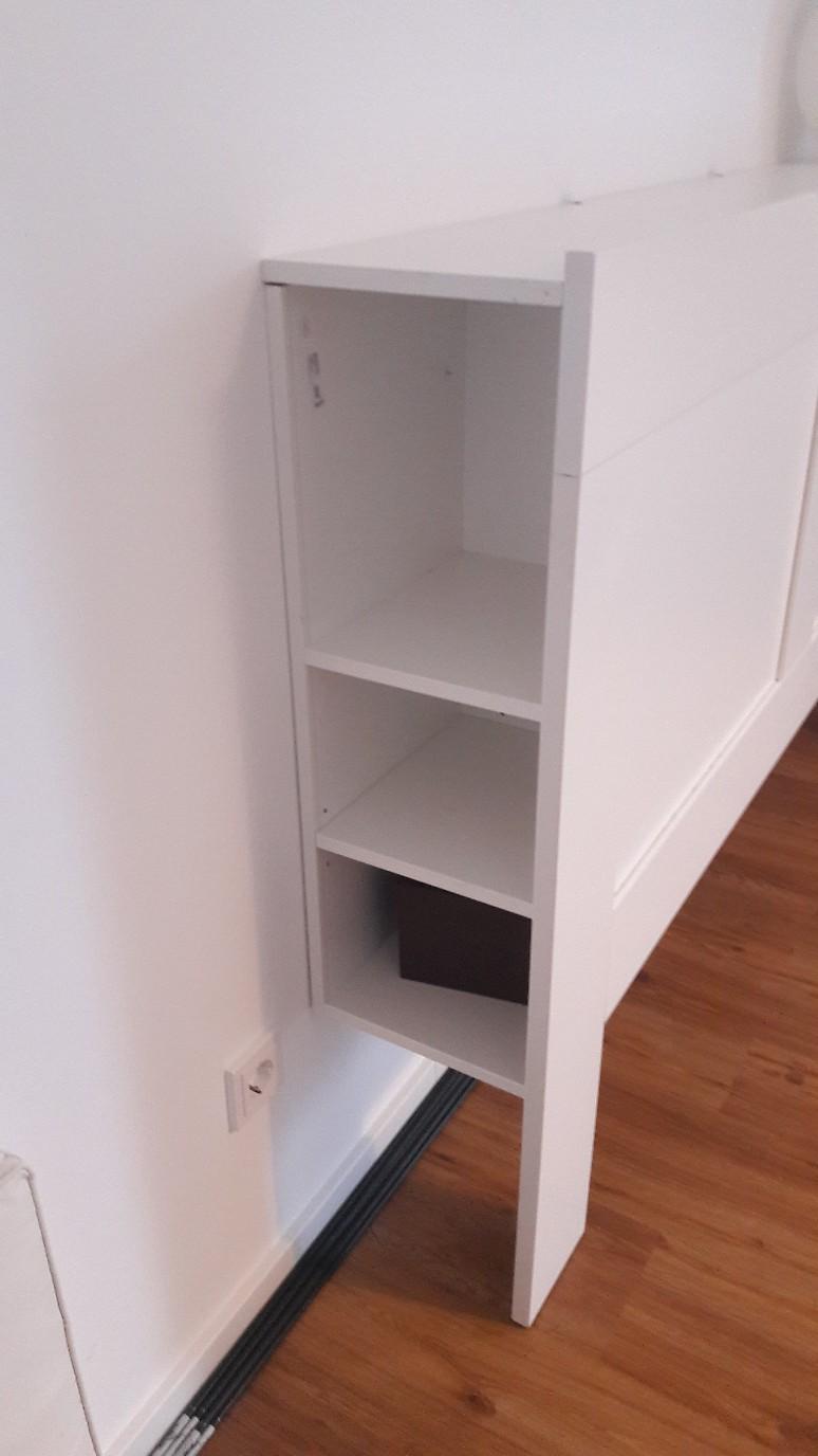 IKEA Brimnes Kopfteil mit Regal - 160 cm in 61130 Nidderau for €5.00