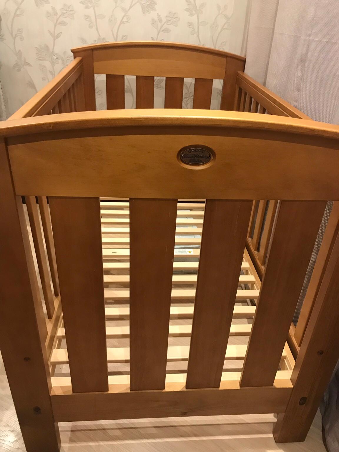 Boori Country Cot bed + mattress in Doncaster for £60.00 for sale Shpock