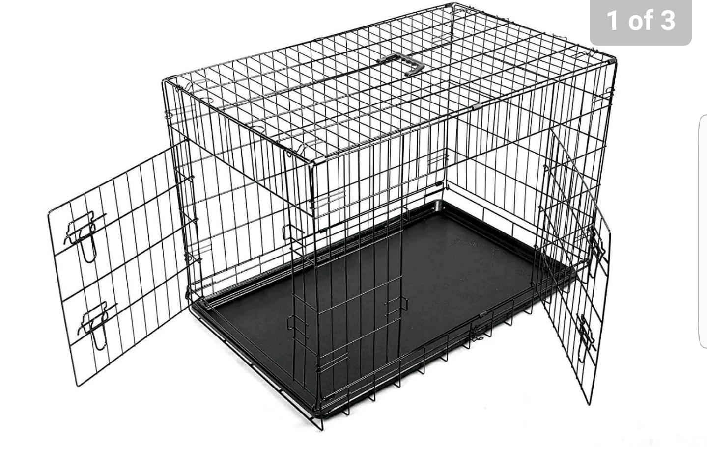 Brand New foxhunter dog cage 48" 2 door in DY3 Dudley for £35.00 for