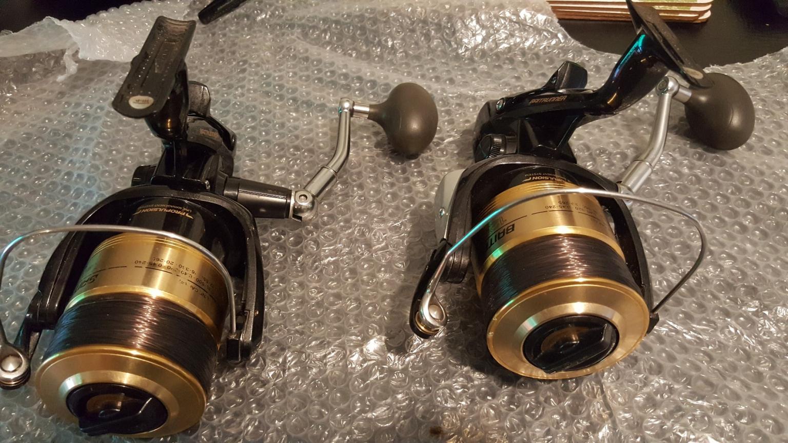 Shimano 12000D baitrunner reels x 2 in E17 London Borough of Waltham