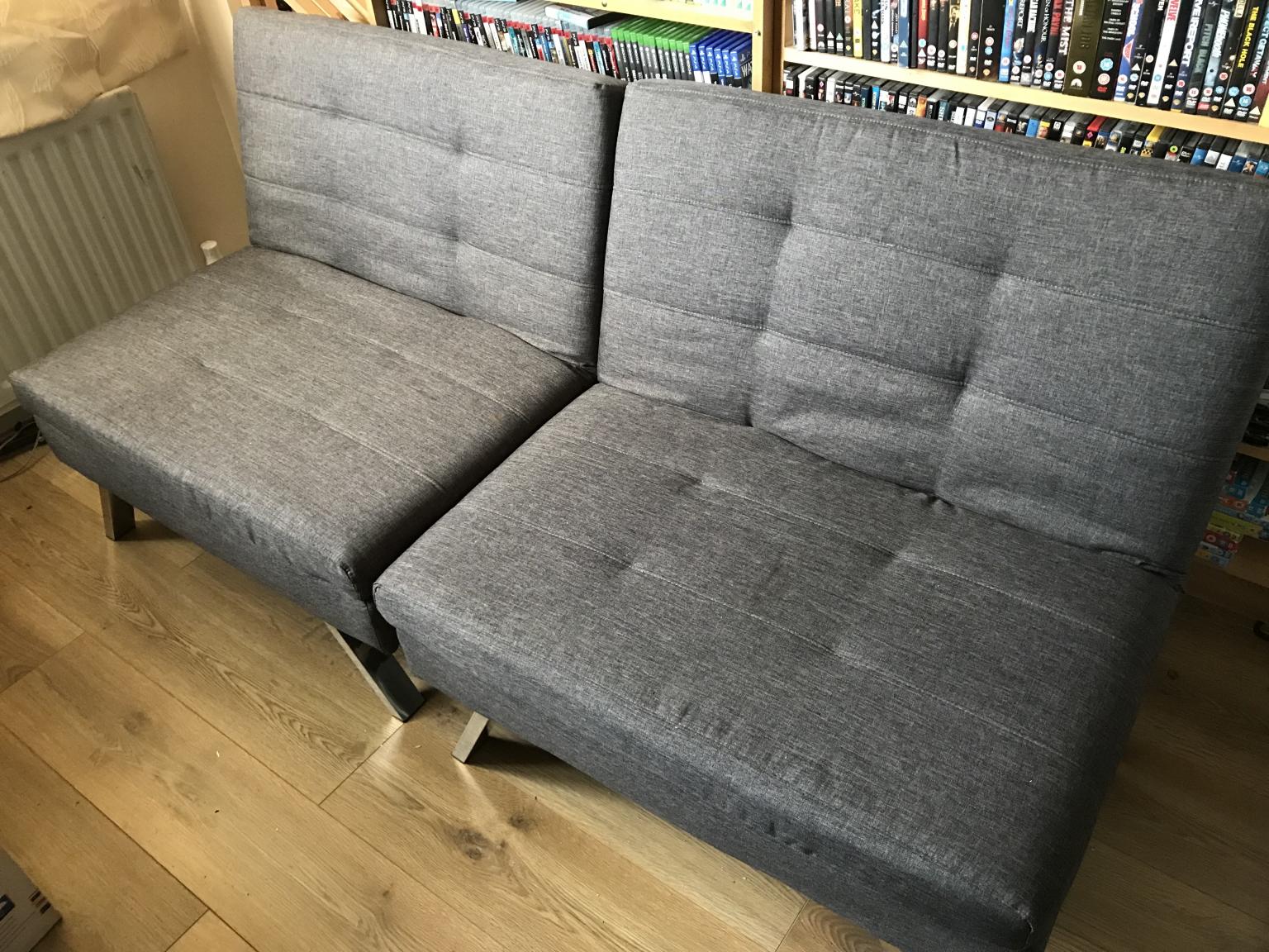 Argos Home Duo 2 Seater Clic Clac Sofa Bed in B31 Birmingham for £125.