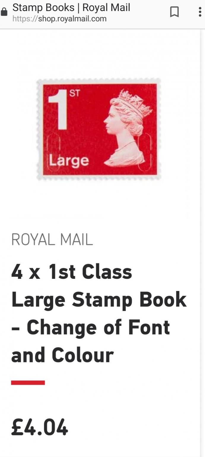 large first class stamps in WV14 Sandwell for £2.00 for sale Shpock