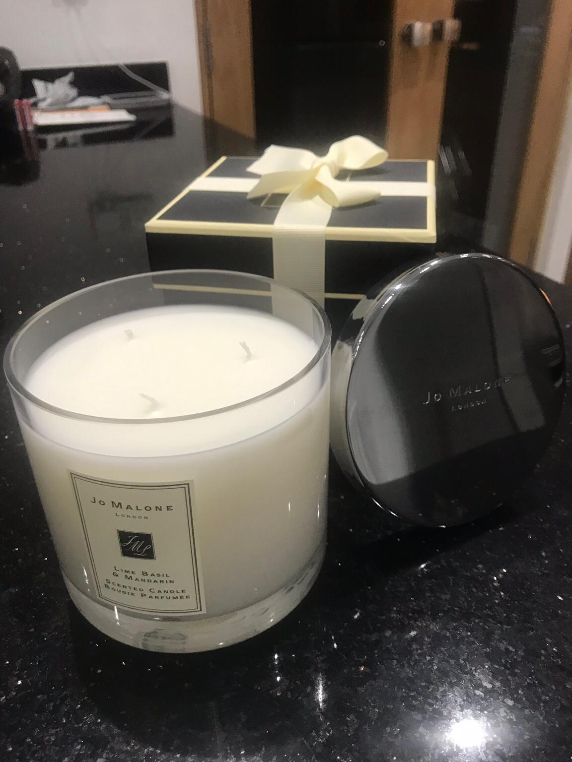 Jo Malone deluxe 3 wick candle Pom Noir in WA8 Rocks for £85.00 for