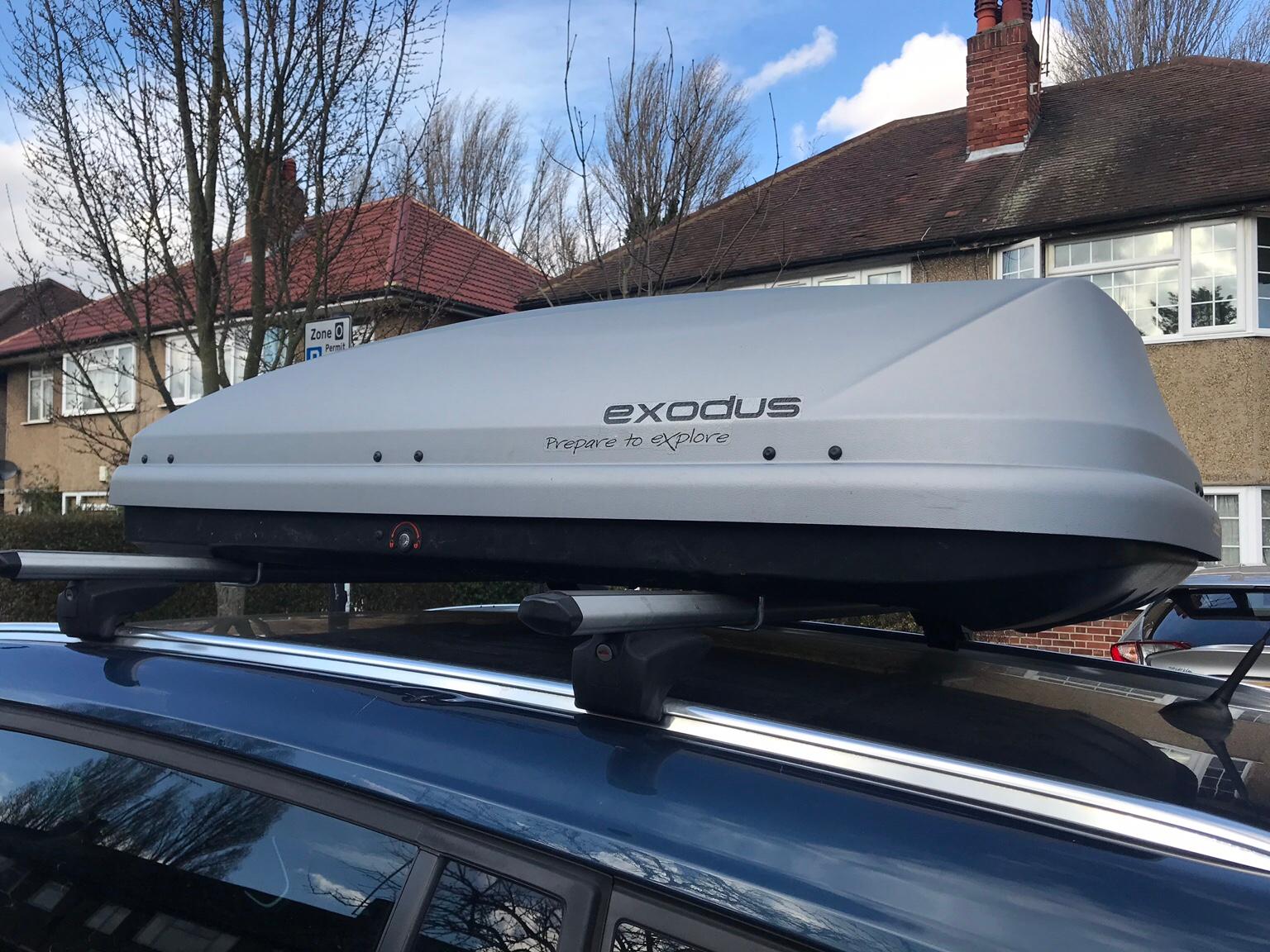 EXODUS 470L MATT GREY CARS ROOF BOX in W5 Ealing for £160.00 for sale