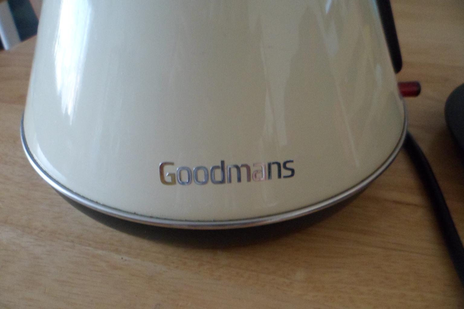 Cream Goodmans Kettle 1.8L Stainless Steel in M38 Salford for £10.00