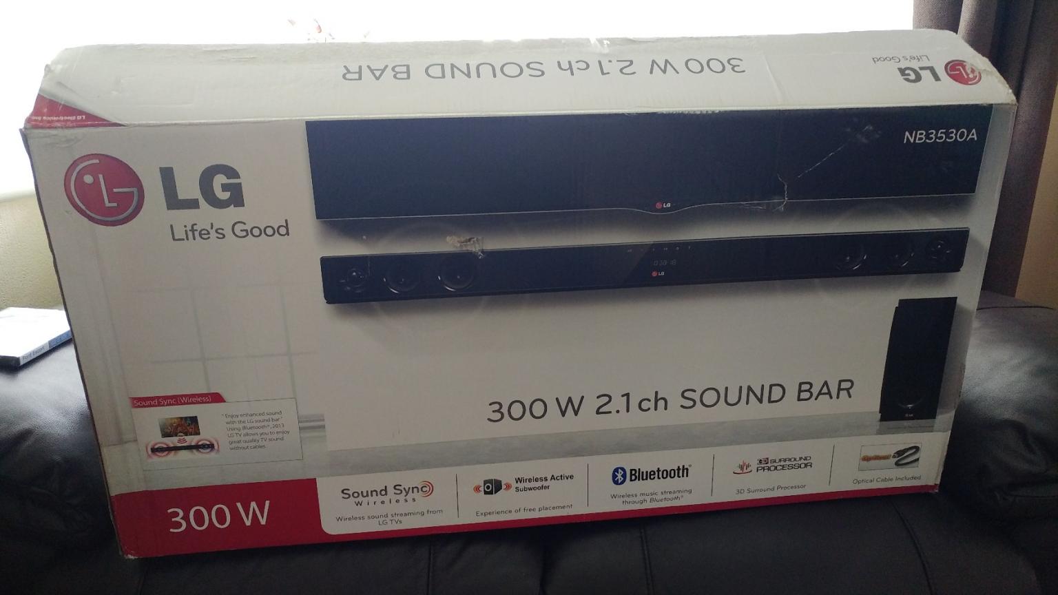 LG NB3530A 2.1ch 300W SOUND BAR in S66 Rotherham for £60.00 for sale