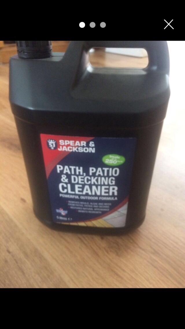 5 LITRE SPEAR & JACKSON PATIO/PATH CLEANER in South Northamptonshire