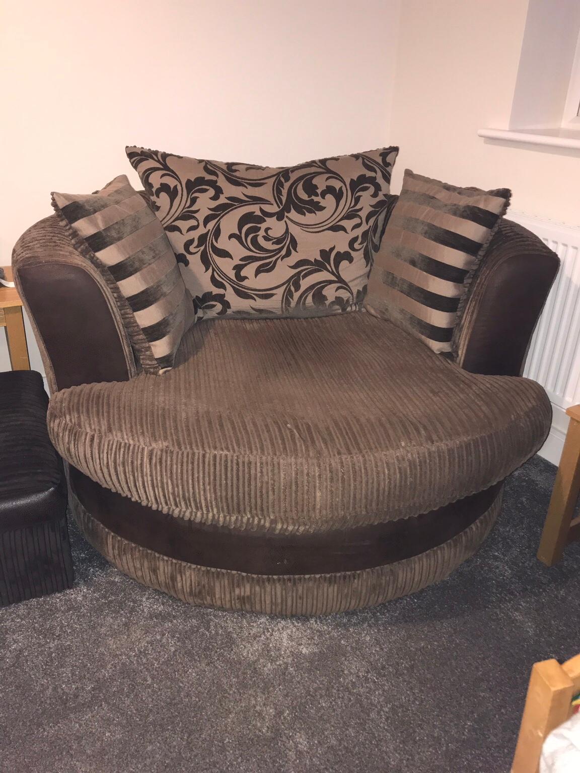 DFS cuddle sofa / chair in Market Weighton for £120.00 for sale Shpock