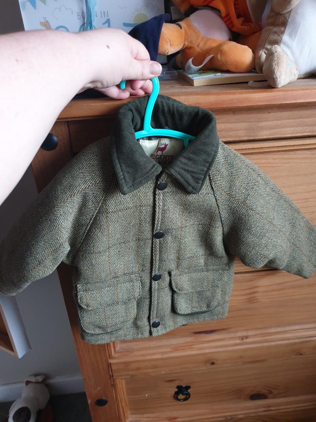 baby boys tweed jacket in Hadley and Leegomery for £10.00 for sale Shpock