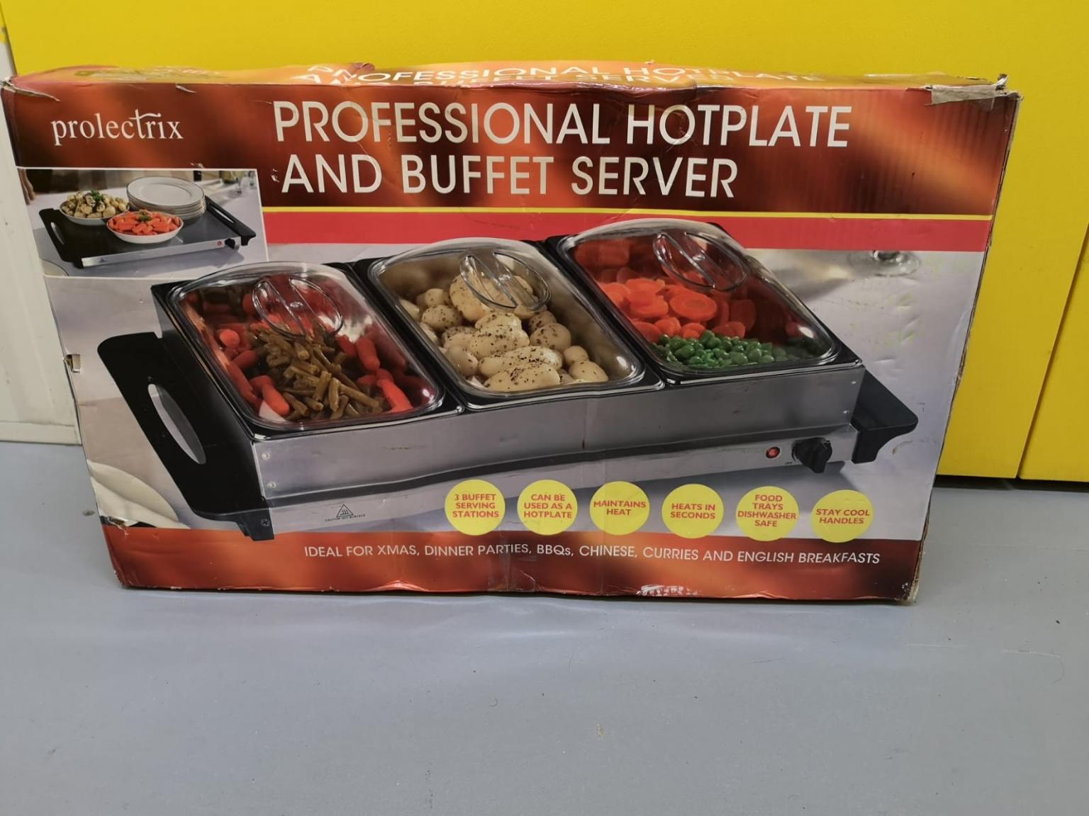 Prolectrix Hot Plate, Buffet, Food server, in W6 Fulham for £15.00 for