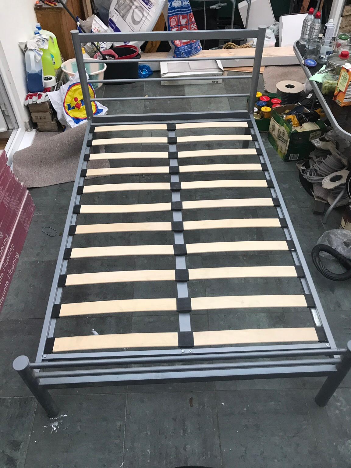 JULIAN BOWEN METAL FRAME DOUBLE BED in NW10 London Borough of Ealing